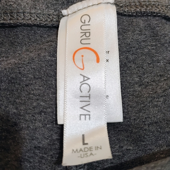 Vibrant Floral Gray Leggings - Picture 2 of 9